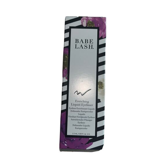 Babe Lash Enriching Liquid Eyeliner Black 0.05 oz Full Size - Picture 1 of 3